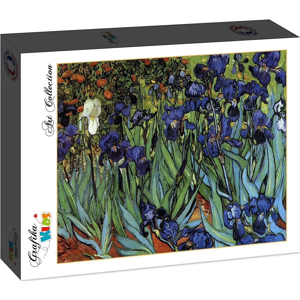 Grafika Puzzle Art Collection Grafika Kids Les Iris - Vincent van Gogh, 1889 - 24 Teile