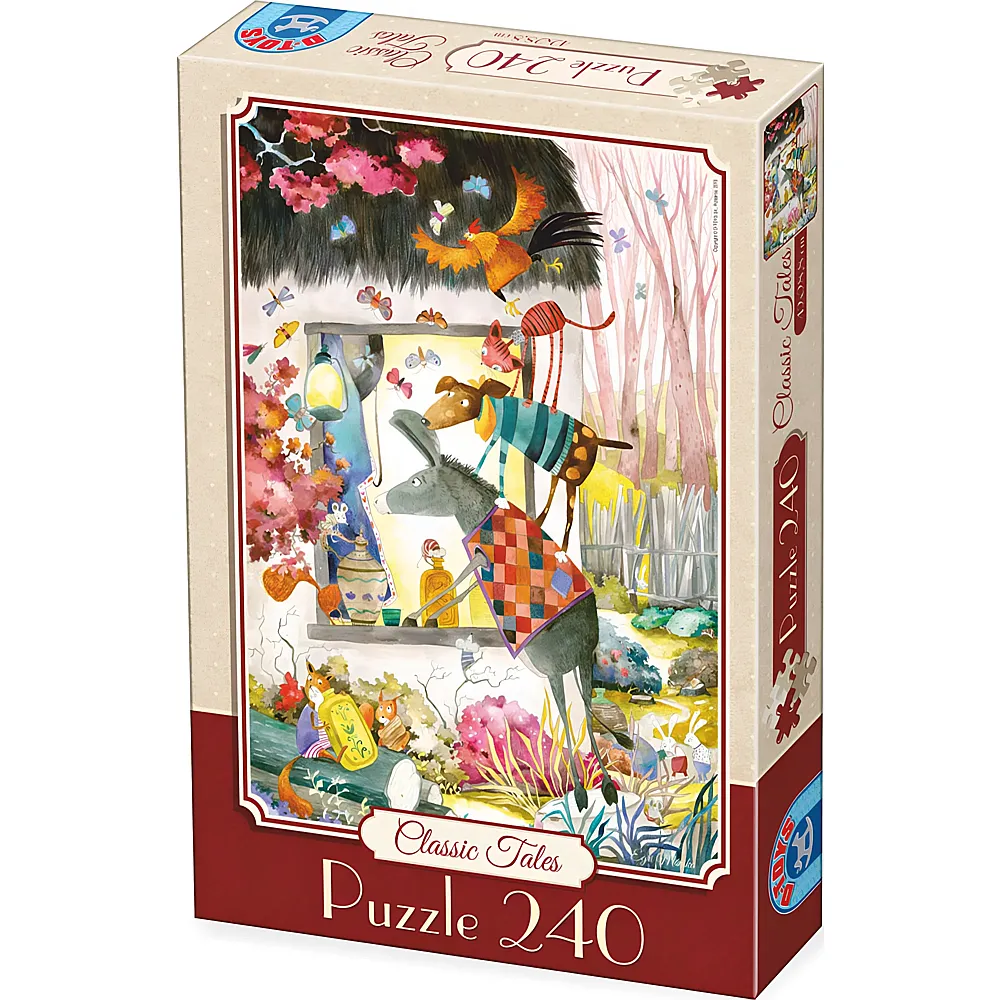 DToys Puzzle M�rchen und Legenden - 240 Teile - Puzzle 105-300 Teile