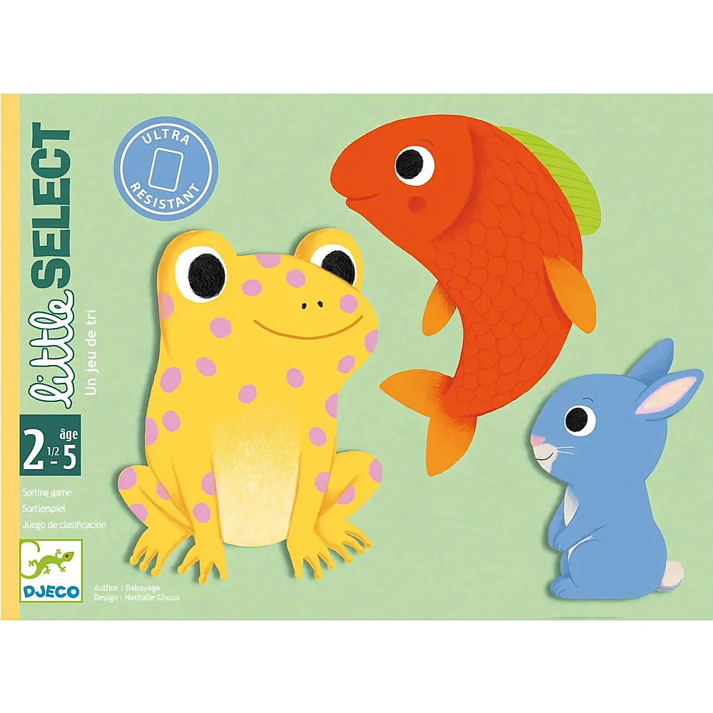 Djeco Kartenspiel Little Select mult