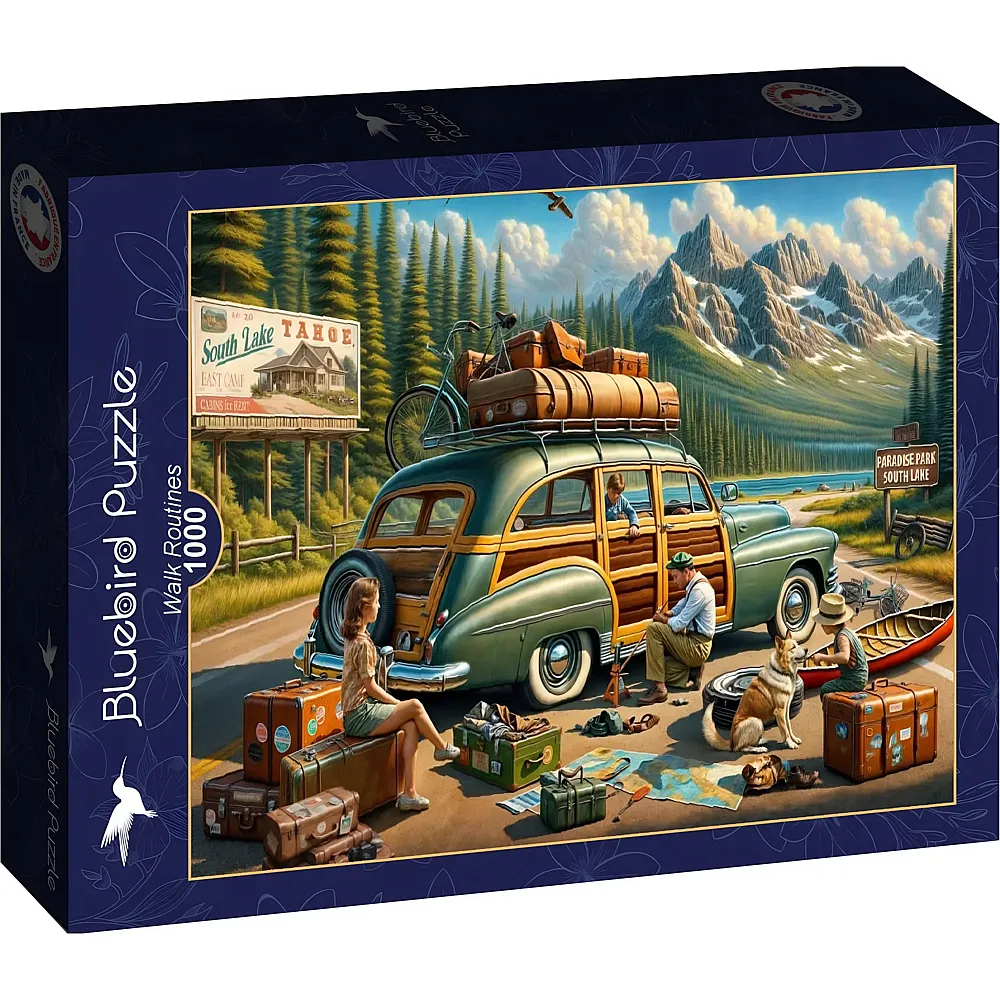 Bluebird Puzzle Spaziergangsroutinen - 1000 Teile