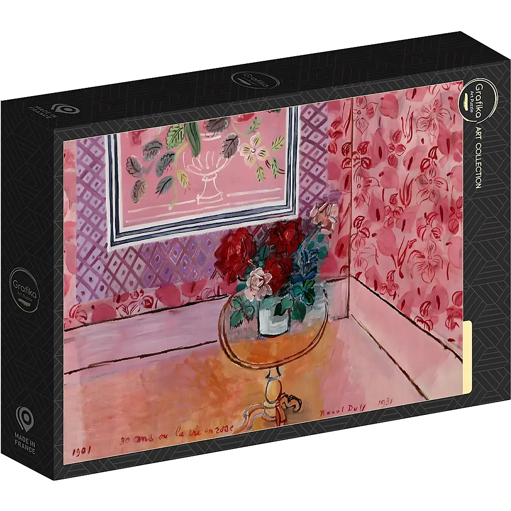 Grafika Puzzle Art Collection Raoul Dufy 30 Jahre oder la vie en Rose, 1931 - 1000 Teile
