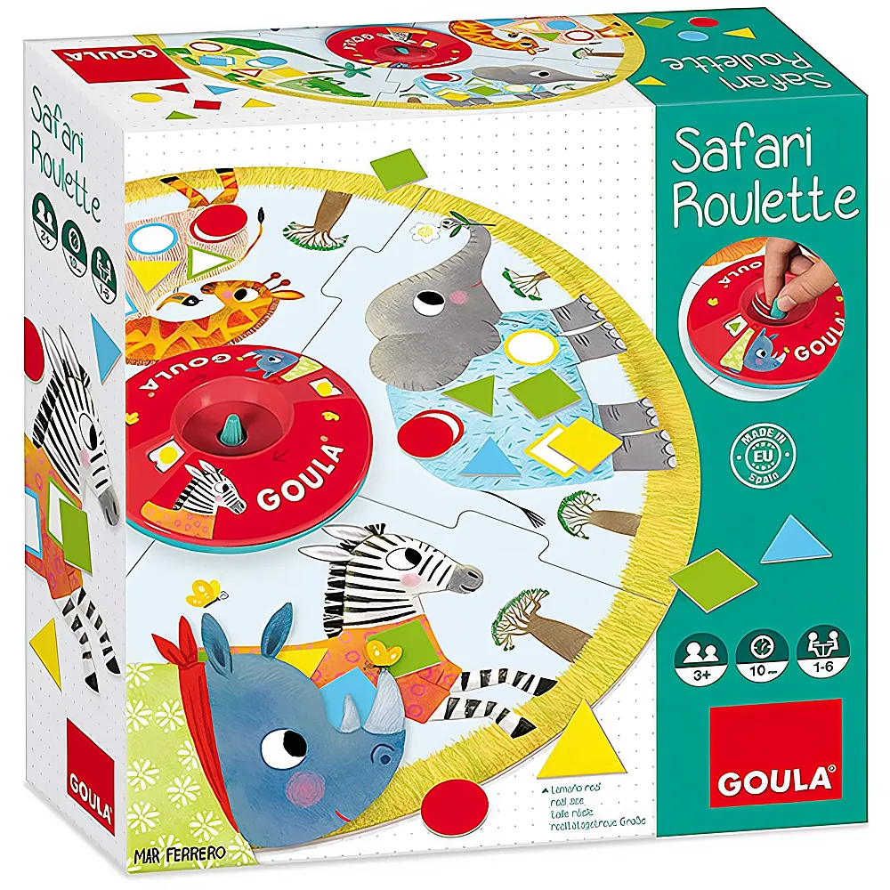 GOULA Spiele Safari Roulette