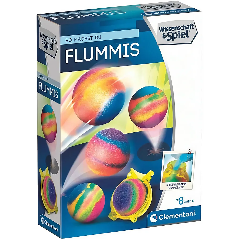 Clementoni Wissenschaft & Spiel So machst du Flummis - Experimentieren