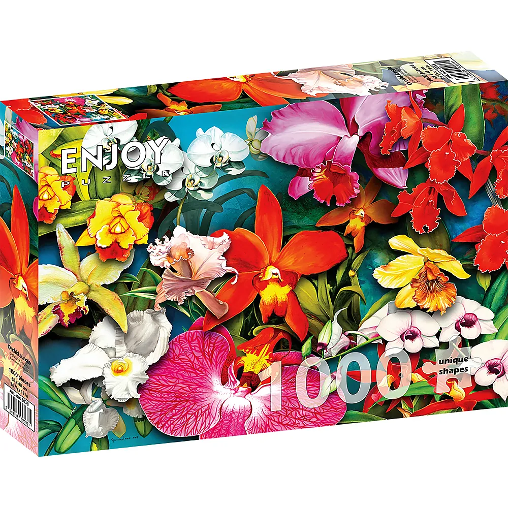 Enjoy Puzzle Orchid Jungle - 1000 Teile