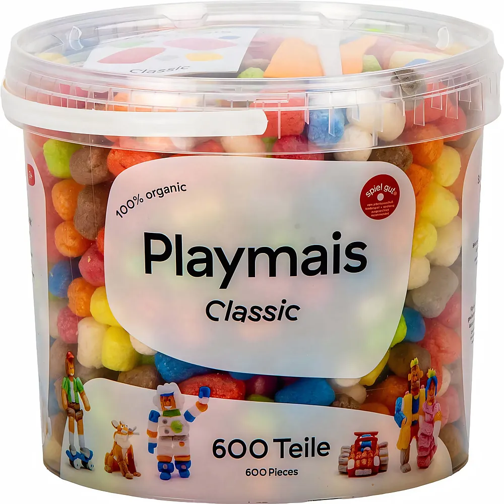 PlayMais Basic Eimer 600 600 St�ck, Anleitung