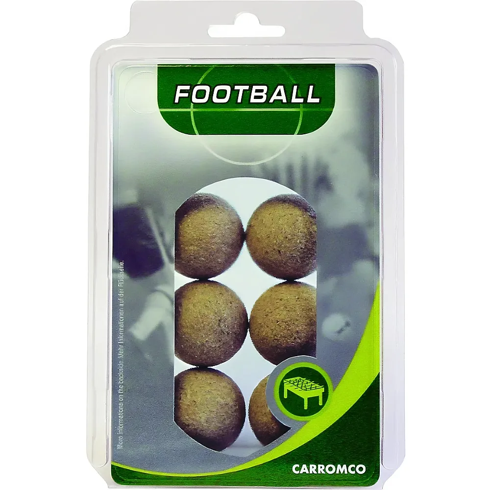 Carromco Kickerb�lle, 6x Kork, Blister
