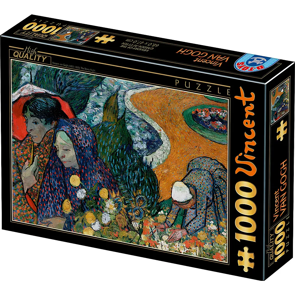 DToys Vincent Van Gogh Erinnerung an den Garten in Etten 1000Teile