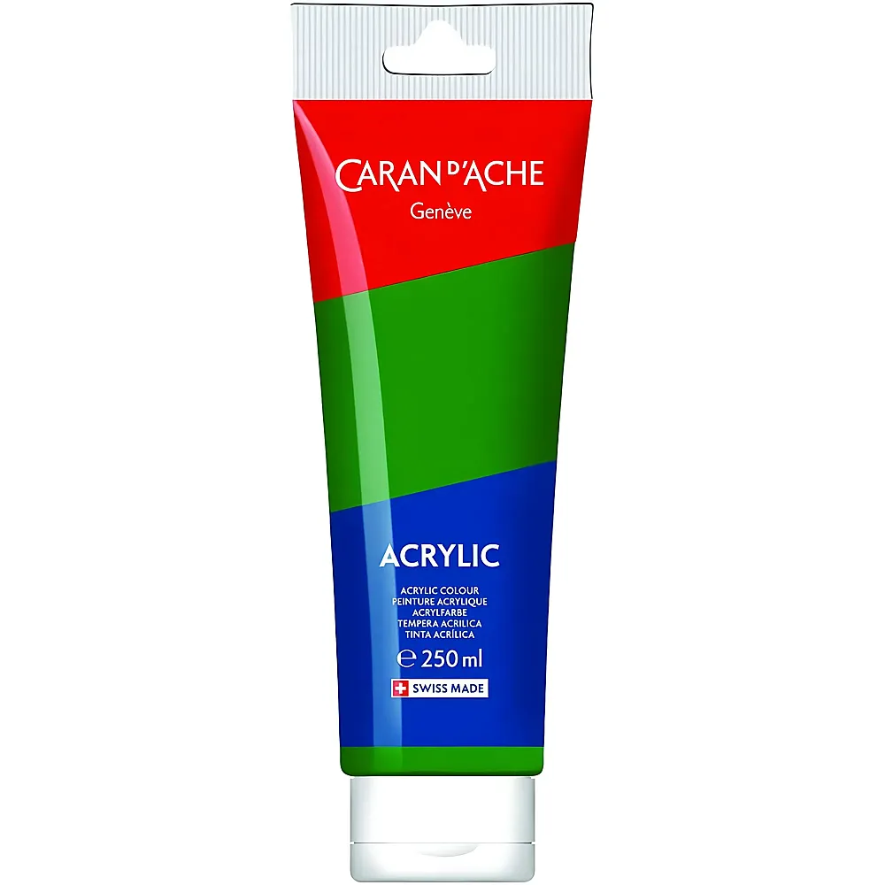 Caran d'Ache Peinture acrylique vert gazon - 250 ml