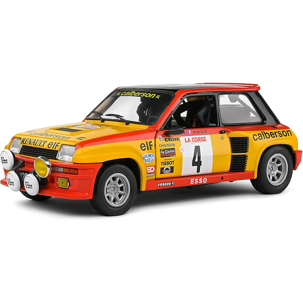 Solido 1:18 Renault 5 Turbo 19804 Gelb