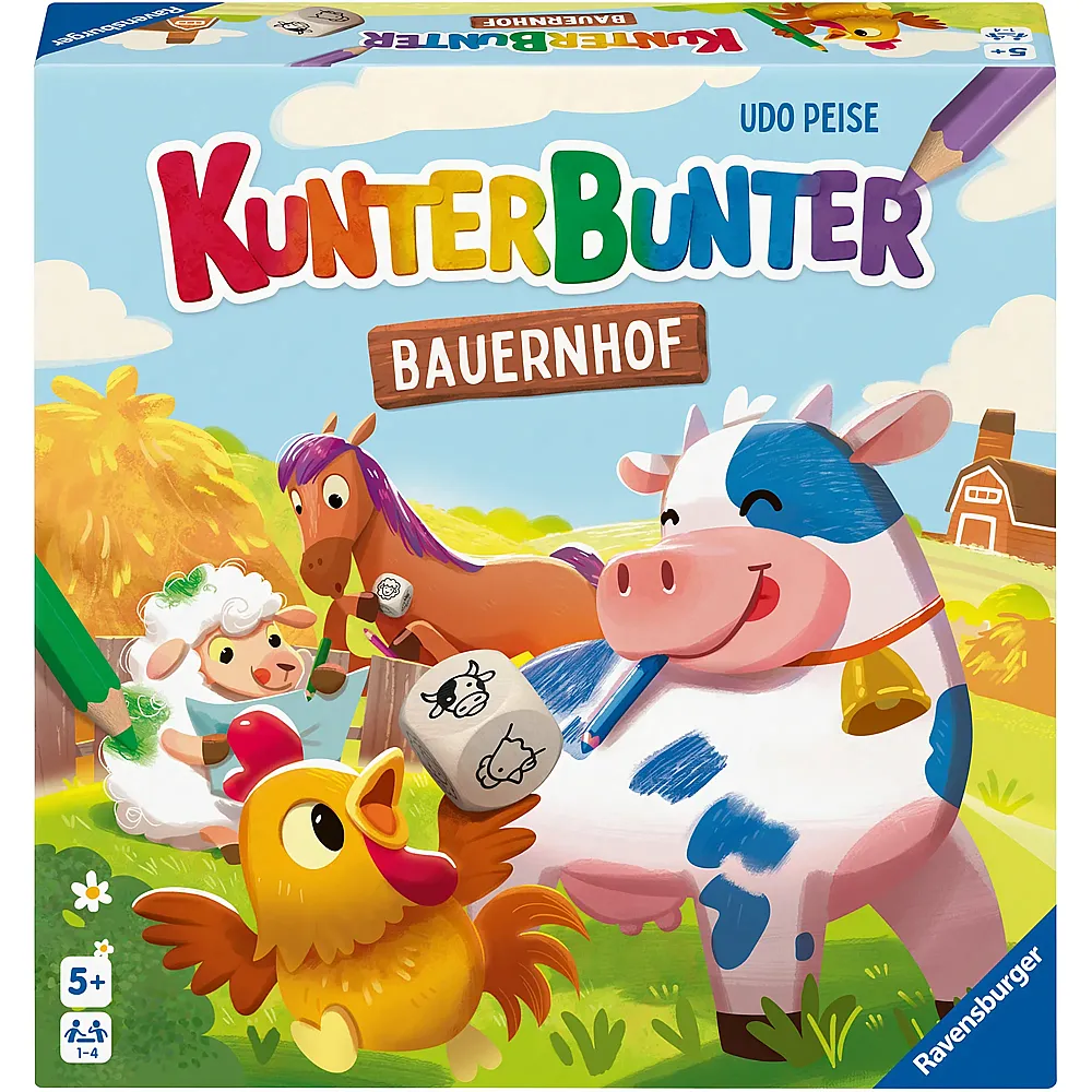 Ravensburger Spiele Kunterbunter Bauernhof
