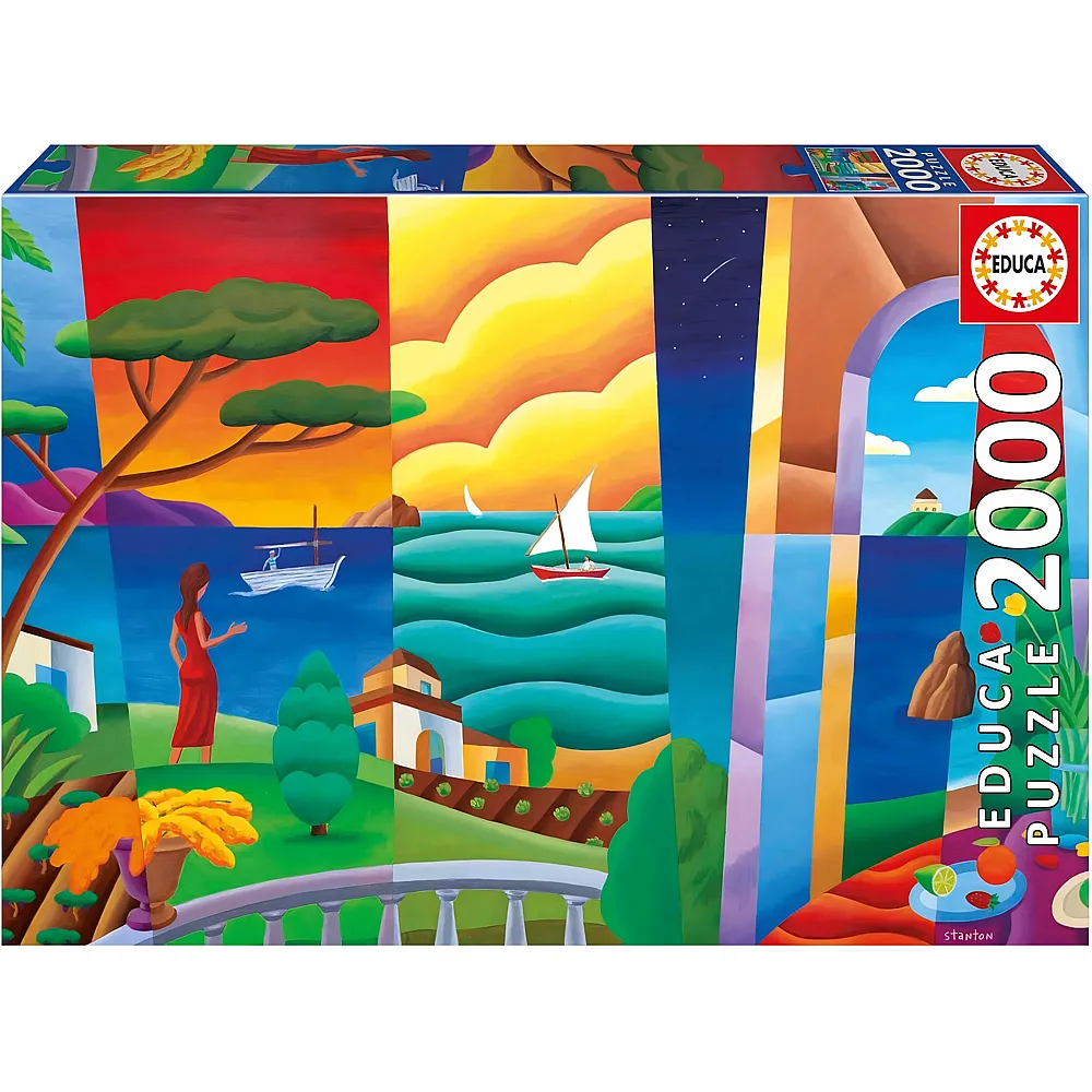 Educa Puzzle Philip Stanton Penelope Waits - 2000 Teile