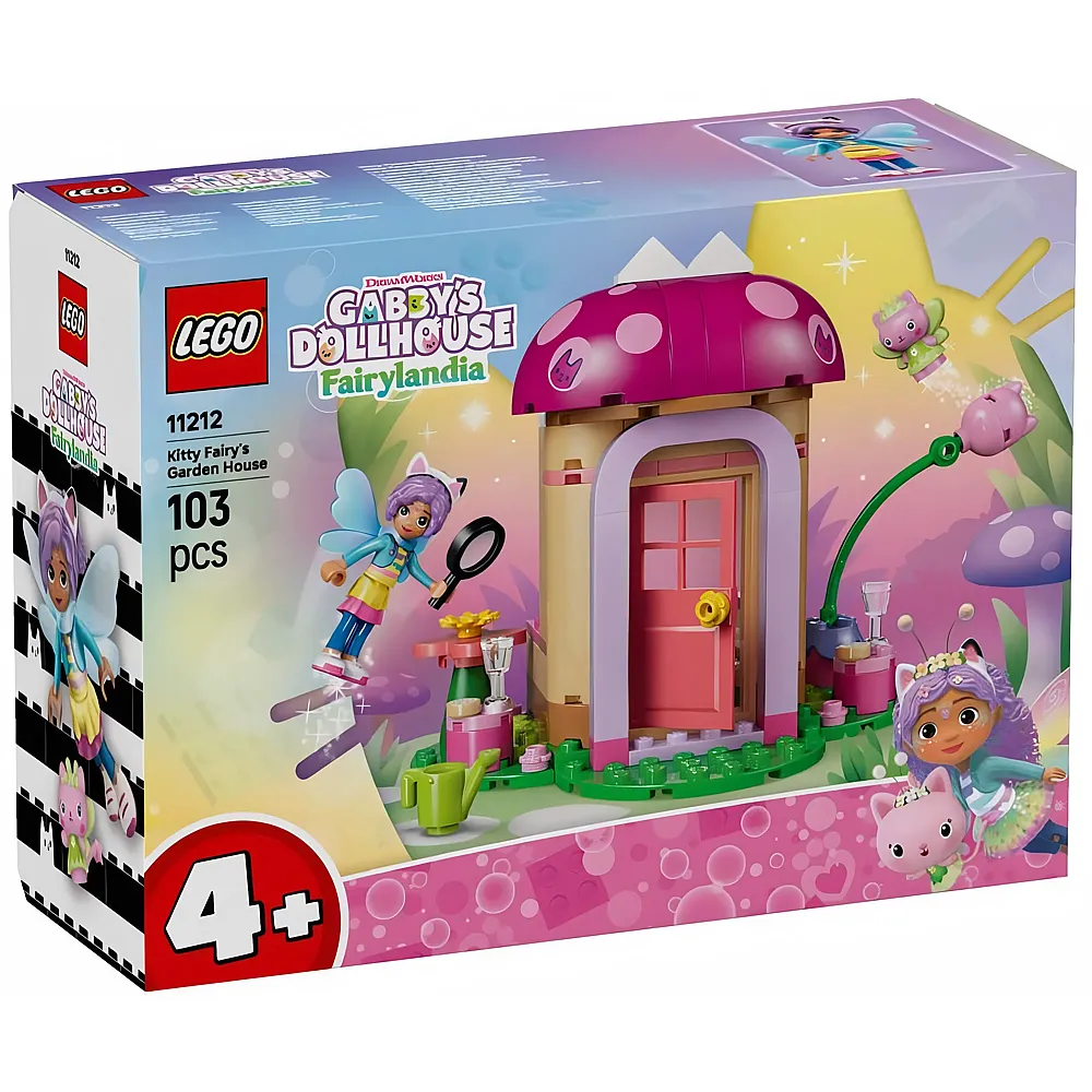 LEGO Gabby's Dollhouse Kitty Fees Gartenhaus 11212