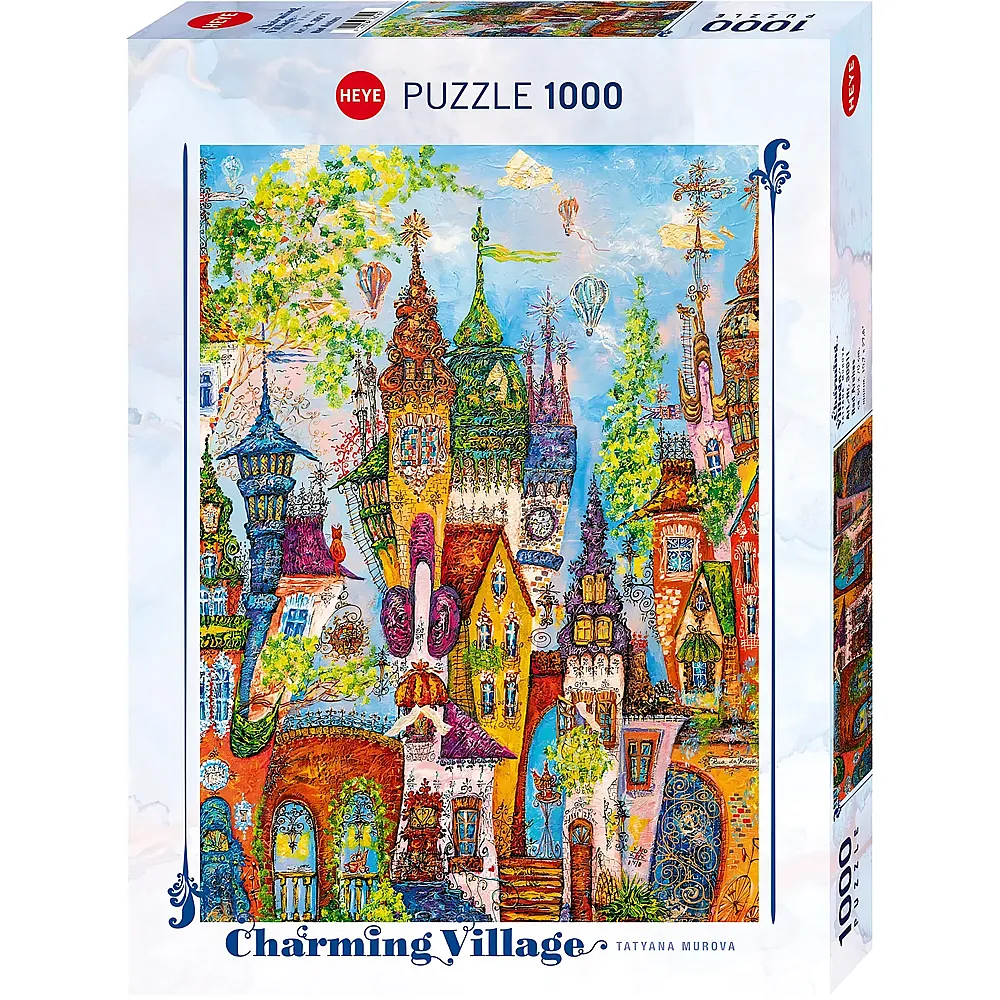 HEYE Puzzle Red Arches 1000Teile