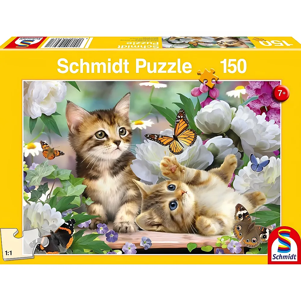 Schmidt Puzzle Verspielte Katzenbabys 150Teile