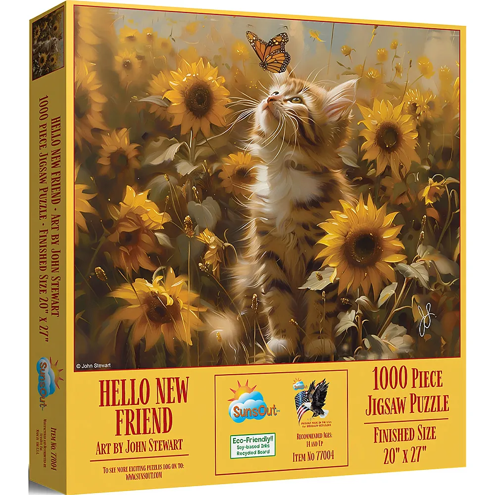 SunsOut Puzzle John Stewart Hallo neuer Freund - 1000 Teile