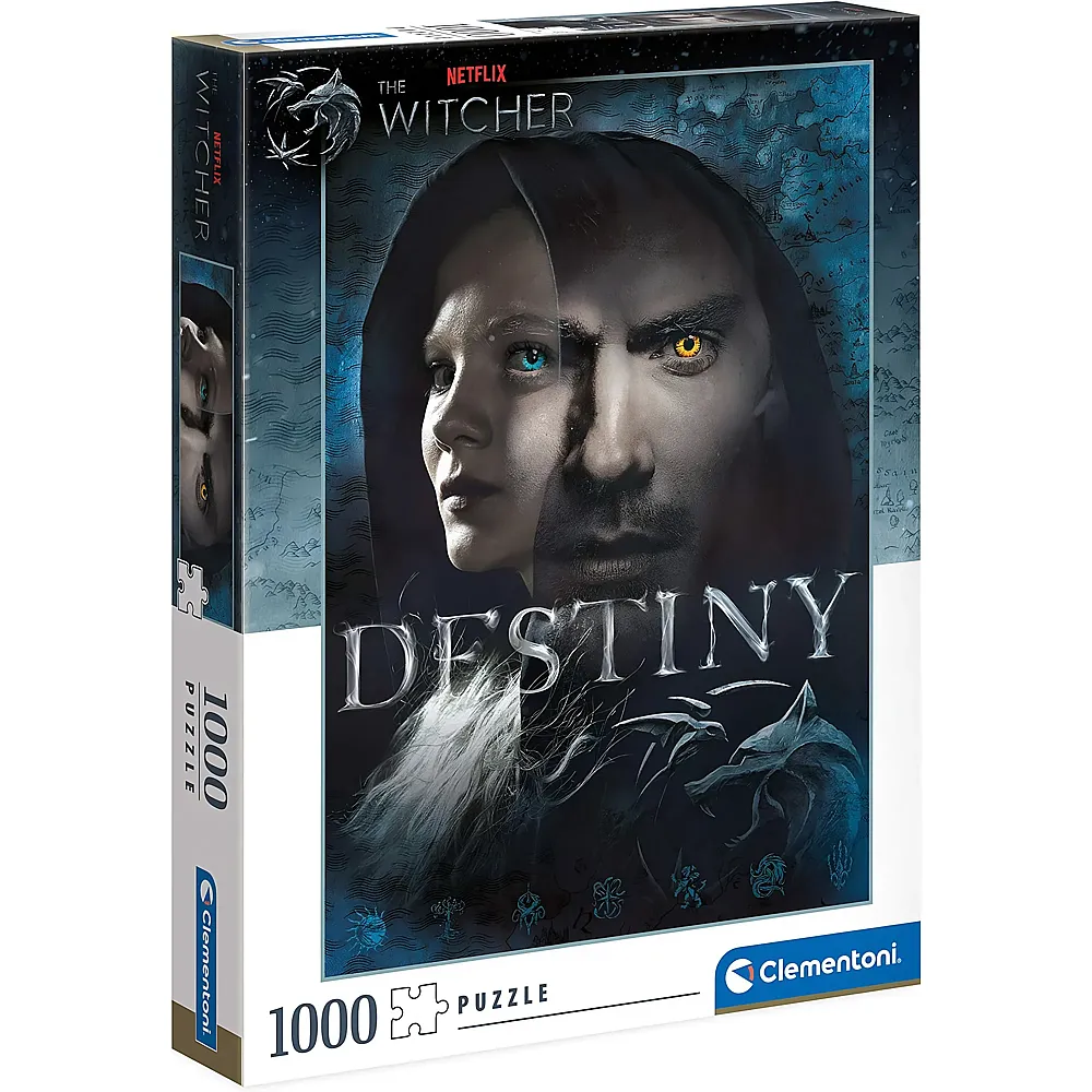 Clementoni Puzzle The Witcher Destiny 1000Teile