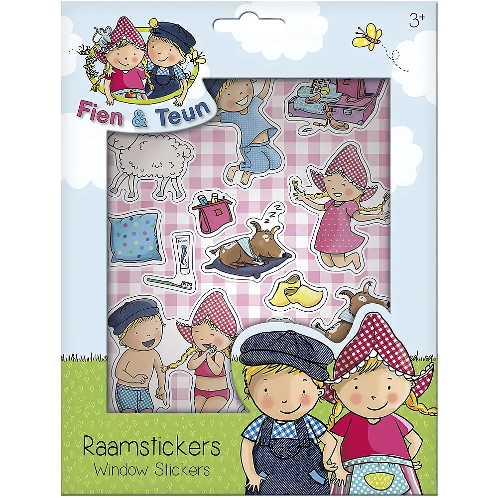 Bambolino Toys Fien & Teun Fensteraufkleber