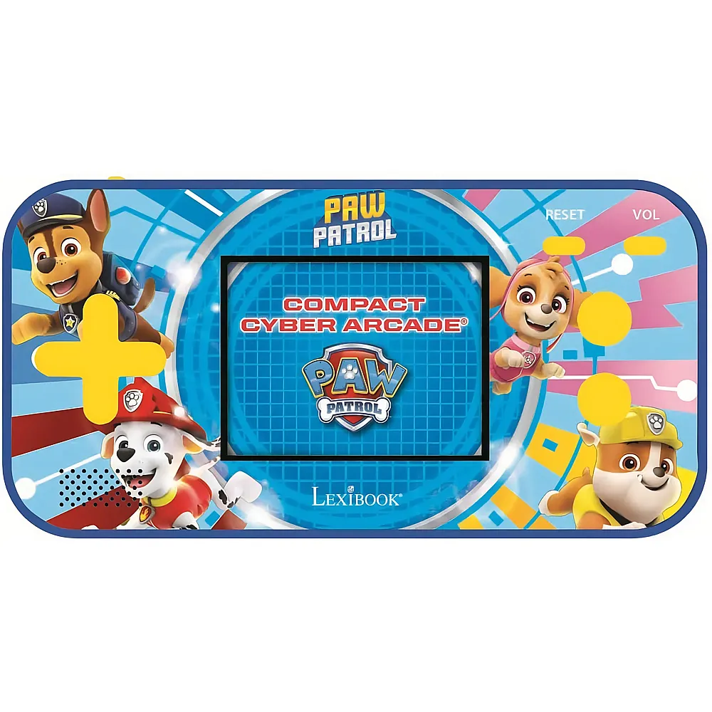 Lexibook Paw Patrol Compact Arcade Tragbare Spielkonsole