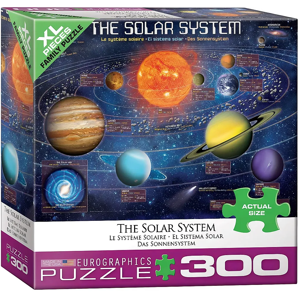 Eurographics Puzzle Unser Sonnensystem - 300 Teile - Puzzle 105-300 Teile