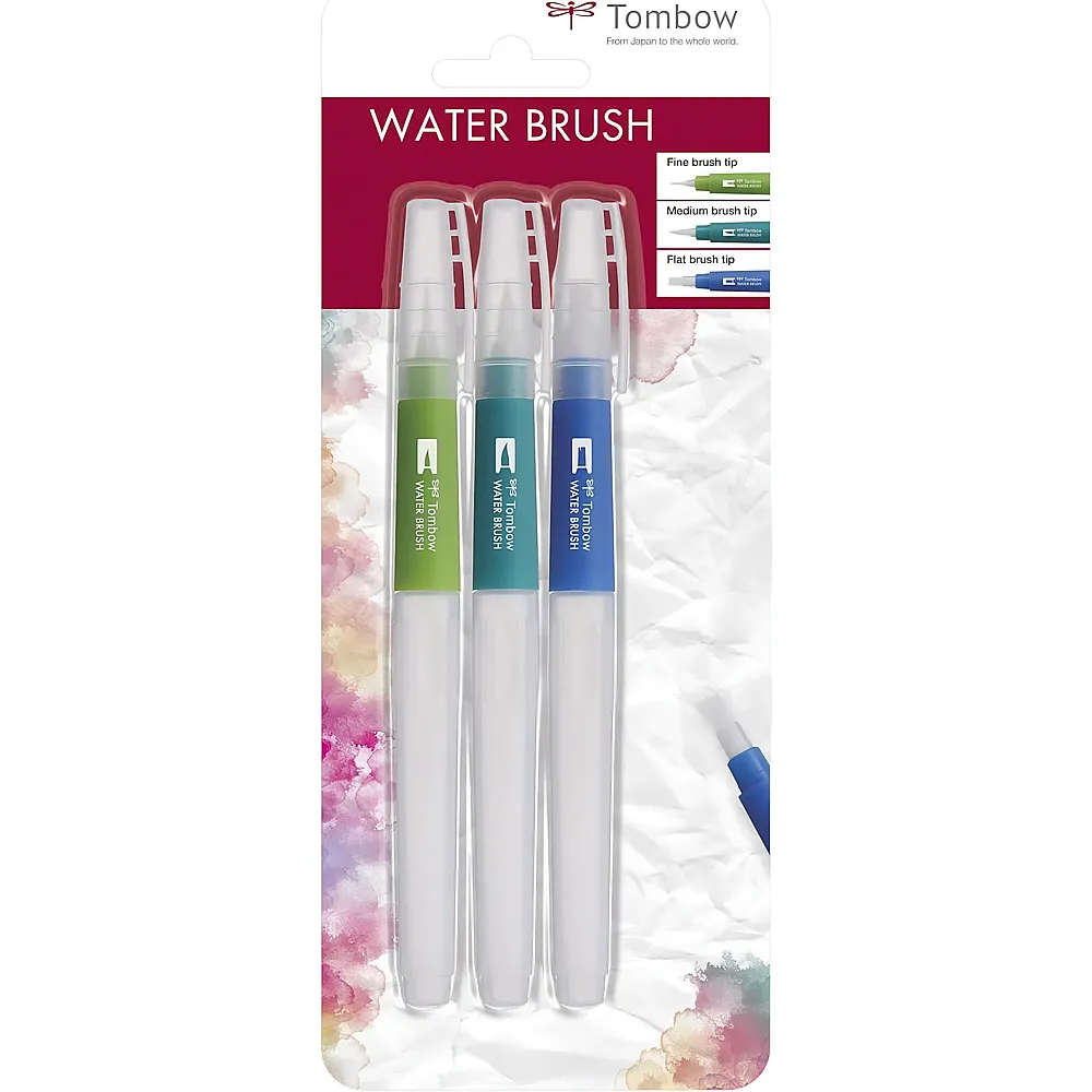 Tombow Wassertankpinsel 3er Set