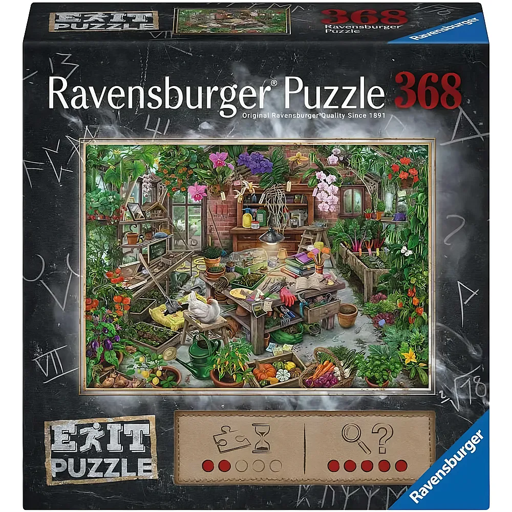 Ravensburger Escape Exit Puzzle - The Greenhouse 368Teile