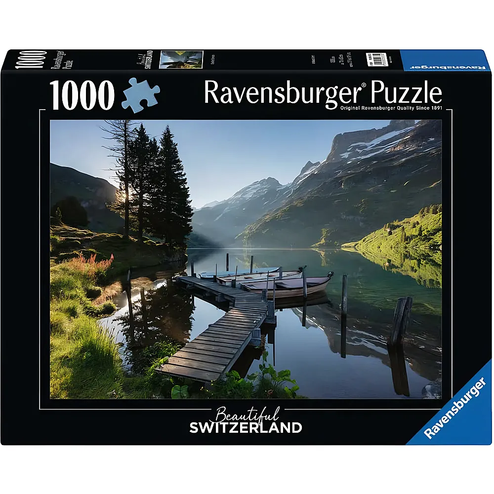 Ravensburger Puzzle Beautiful Switzerland Berner Oberland 1000Teile