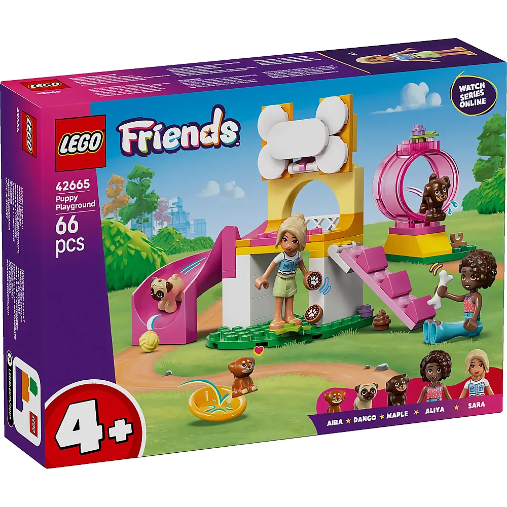 LEGO Friends Welpenspielplatz 66Teile