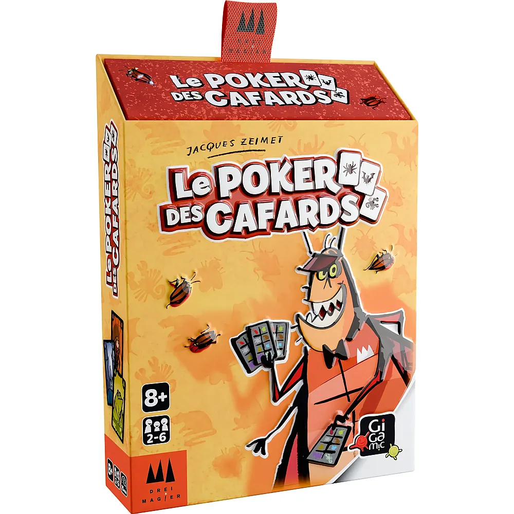 Gigamic Poker des Cafards f