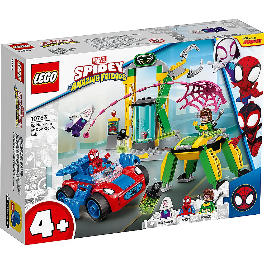 LEGO Marvel Super Heroes Spiderman in Doc Ocks Labor 10783
