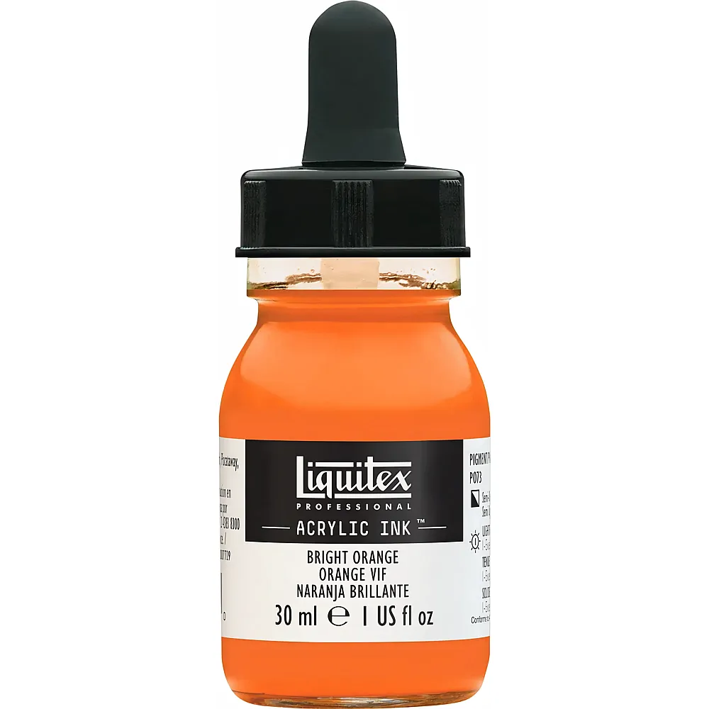 Liquitex Lqx Prof. Acrylic Ink 30ml Flasche Hell Orange - Suche