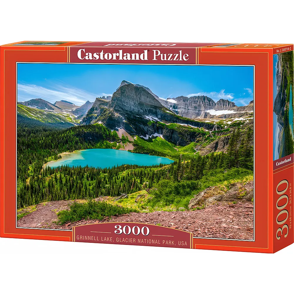 Castorland Puzzle Grinnell Lake, Glacier National Park, USA - 3000 Teile
