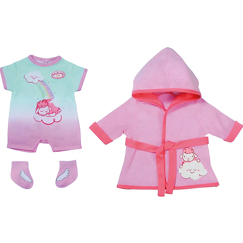 Zapf Creation Baby Annabell Deluxe Badezeit Outfit 43cm | Puppenkleider