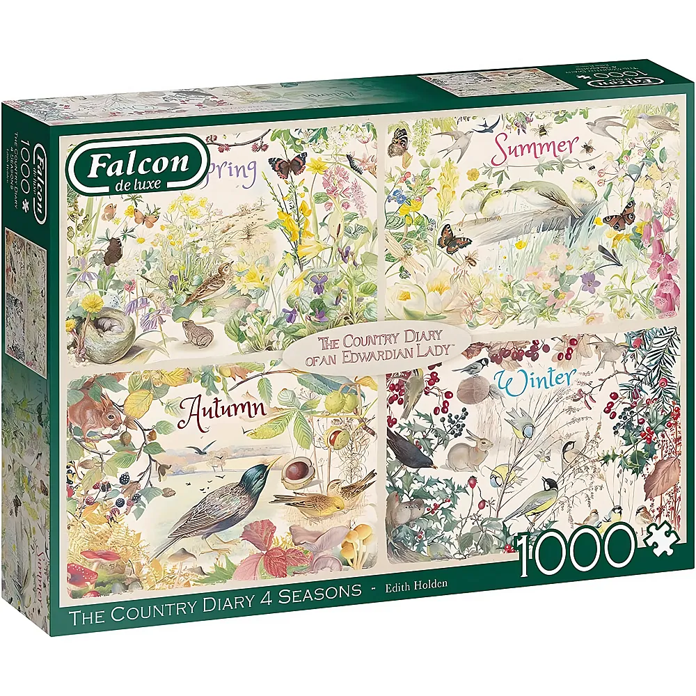 Falcon Puzzle The Country Diary 4 Seasons 1000Teile