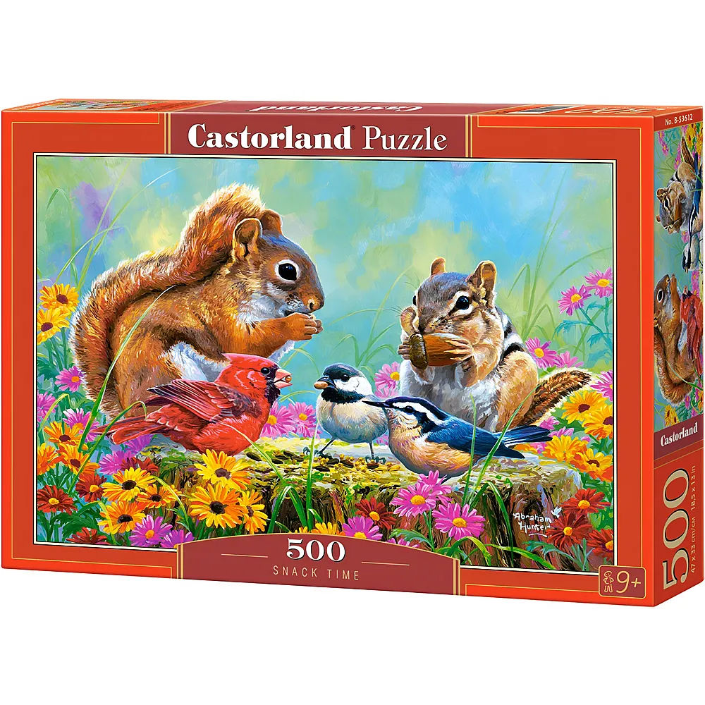 Castorland Puzzle Zeit f�r einen Snack 500Teile