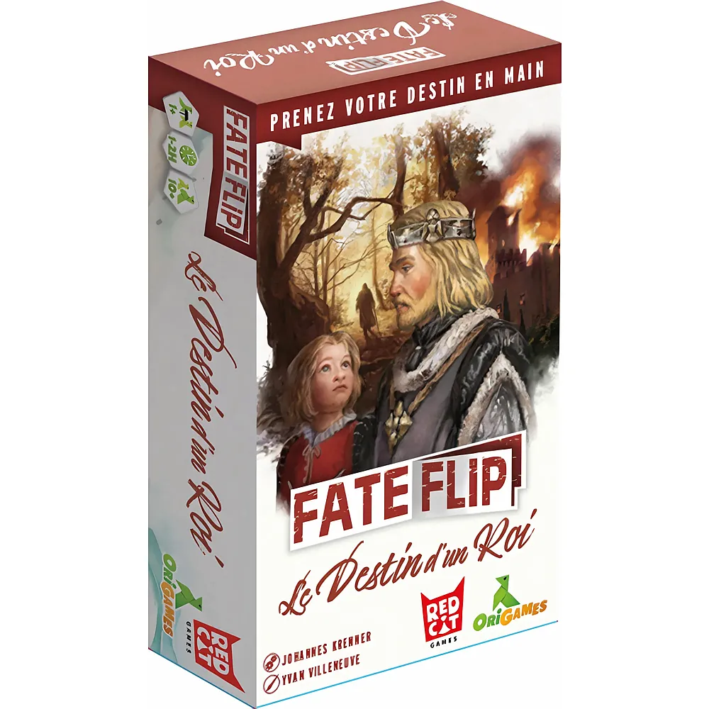 Origames Fate Flip - Le destin d'un roi - Franz�sisch