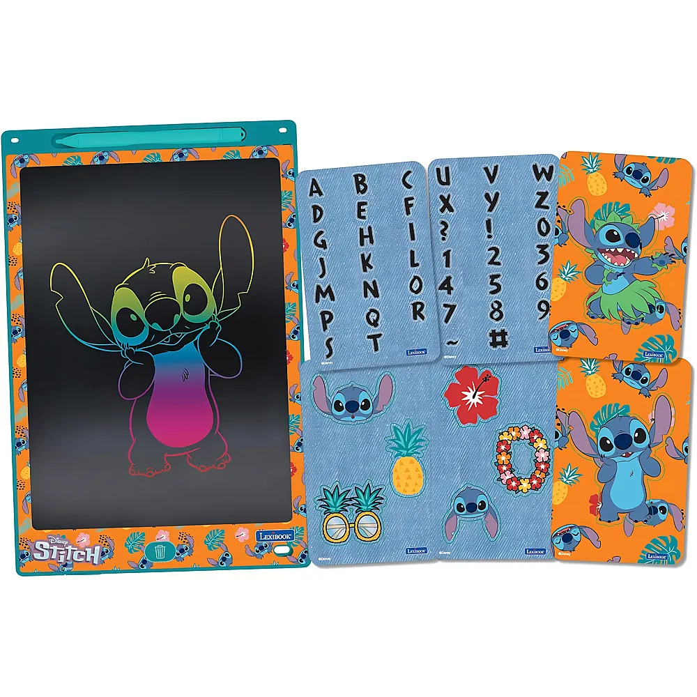 Lexibook Lilo & Stitch Zeichentablett mit Schablonen