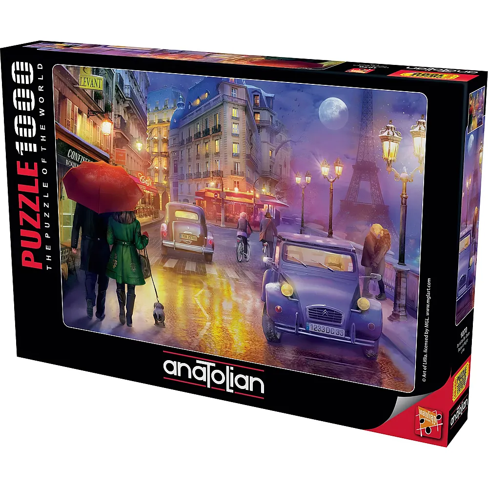Anatolian Puzzle Paris bei Nacht - 1000 Teile