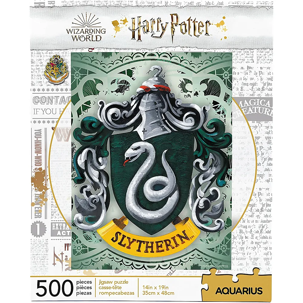 Aquarius Puzzle Harry Potter - Slytherin - 500 Teile