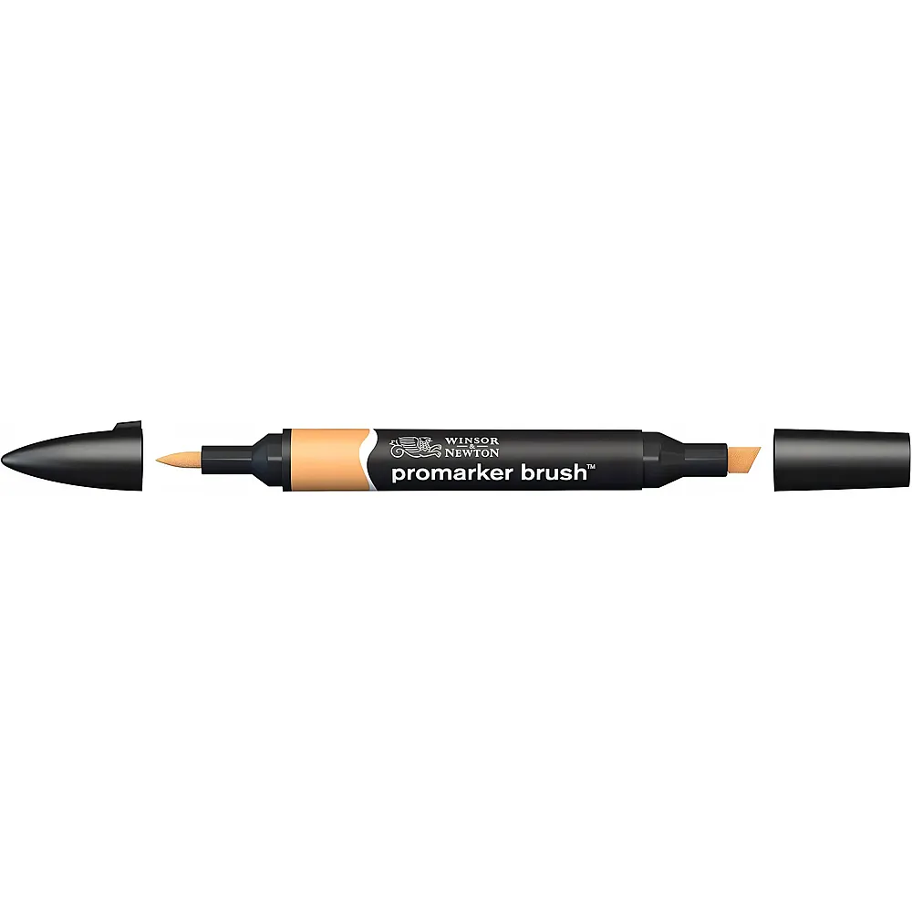 meinspielzeug - Winsor & Newton Promarker Brush mit 2 Spitzen Aprikose | Farbe & Kreide