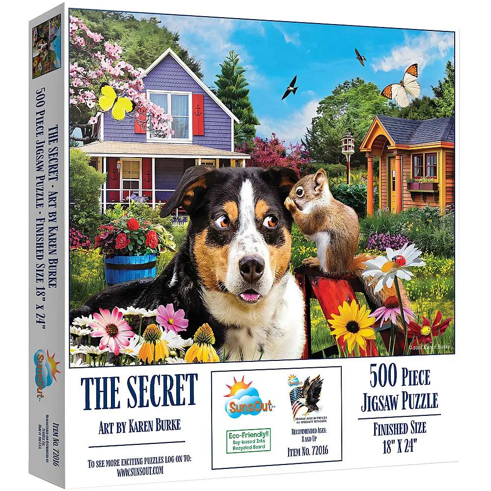 SunsOut Puzzle Karen Burke The Secret - 500 Teile