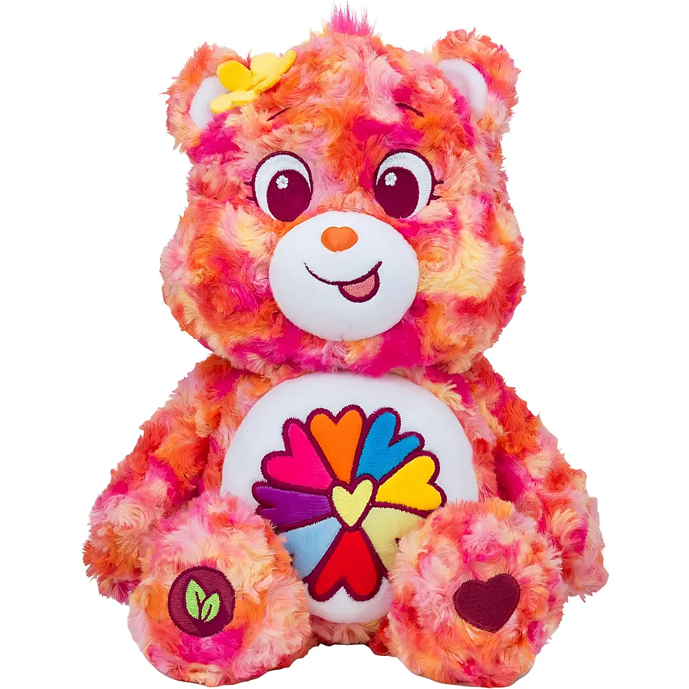 Basic Fun Care Bears Flower Power - 35 cm Gl�cksb�rchis | Lizenzfiguren Pl�sch