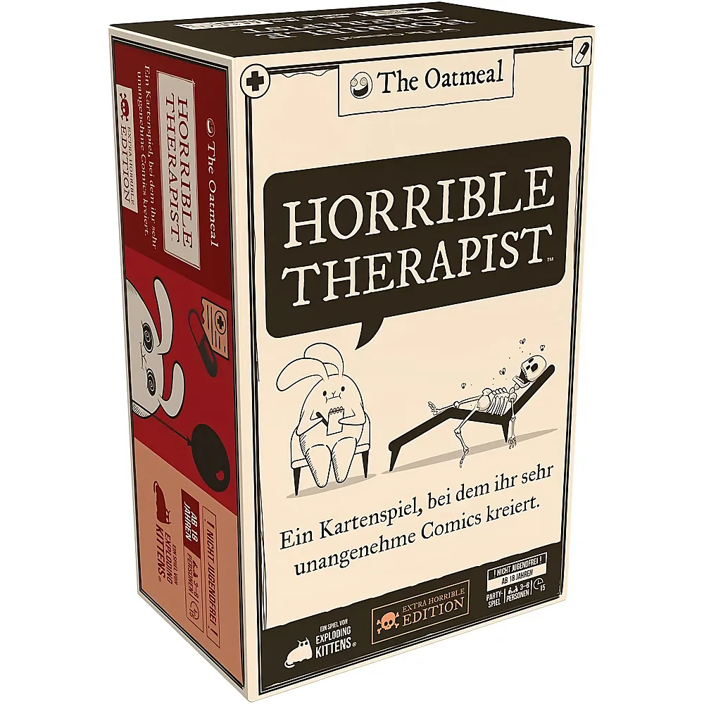Exploding Kittens Horrible Therapist - Deutsch