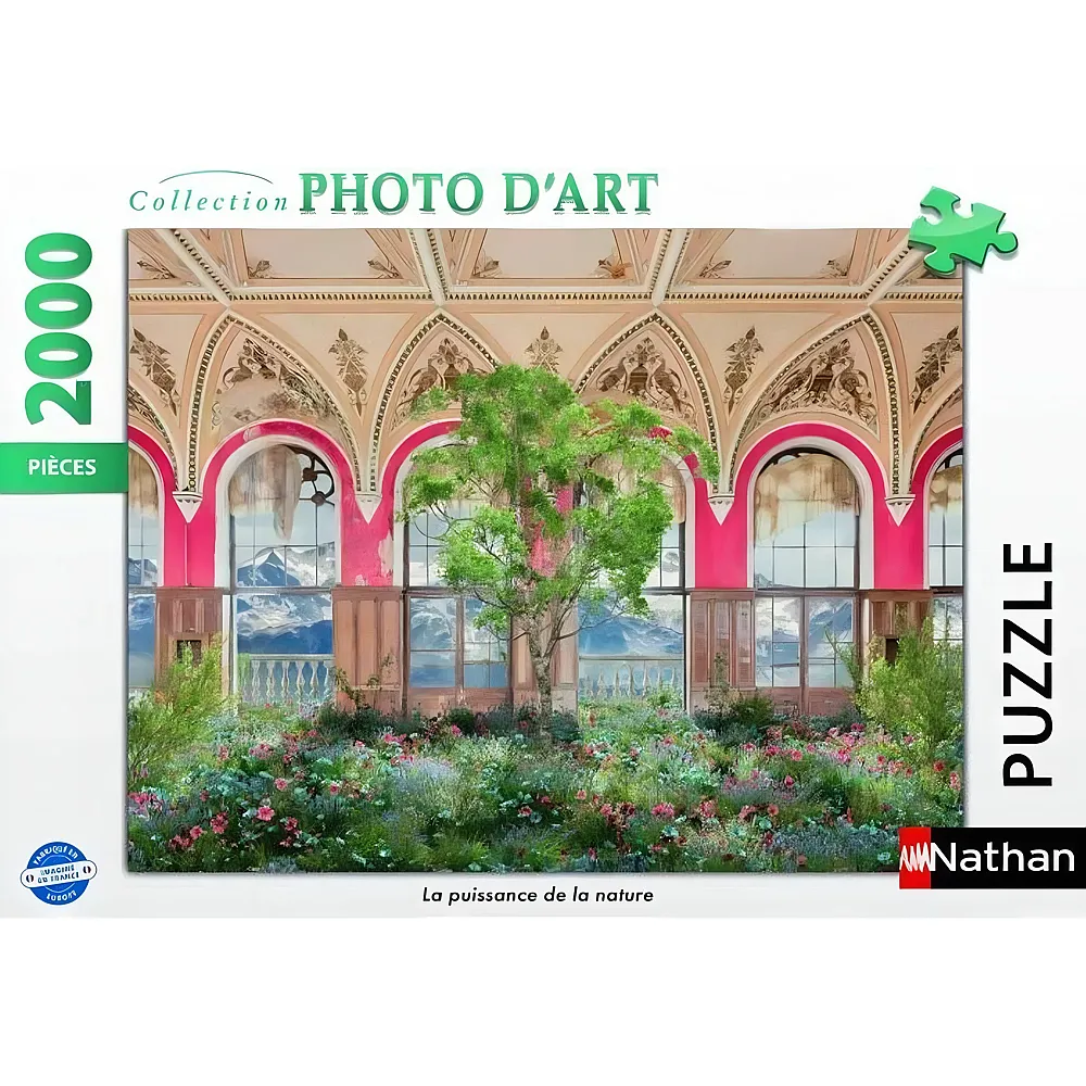 Nathan Puzzle Collection Photo d'Art Die Macht der Natur - 2000 Teile