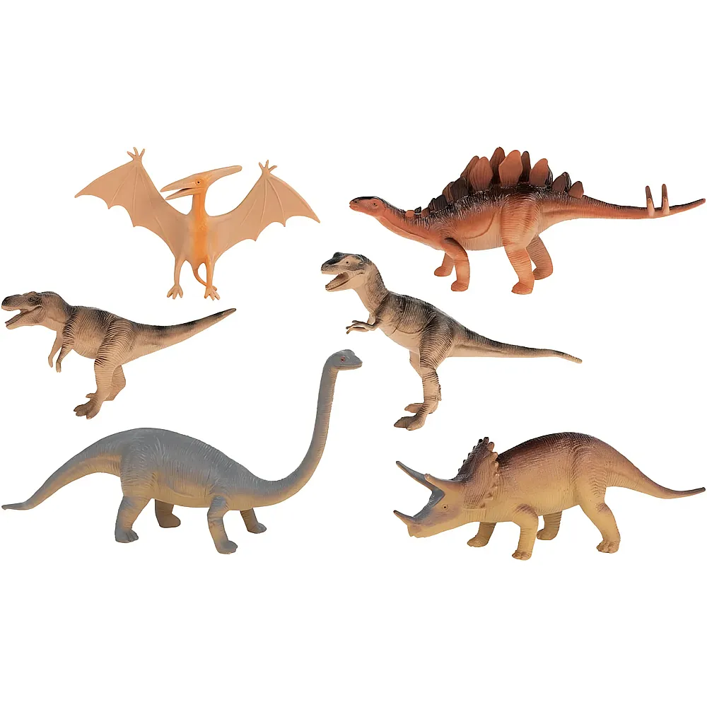 Idena Dinosaurier Spielfiguren - 6 Teile