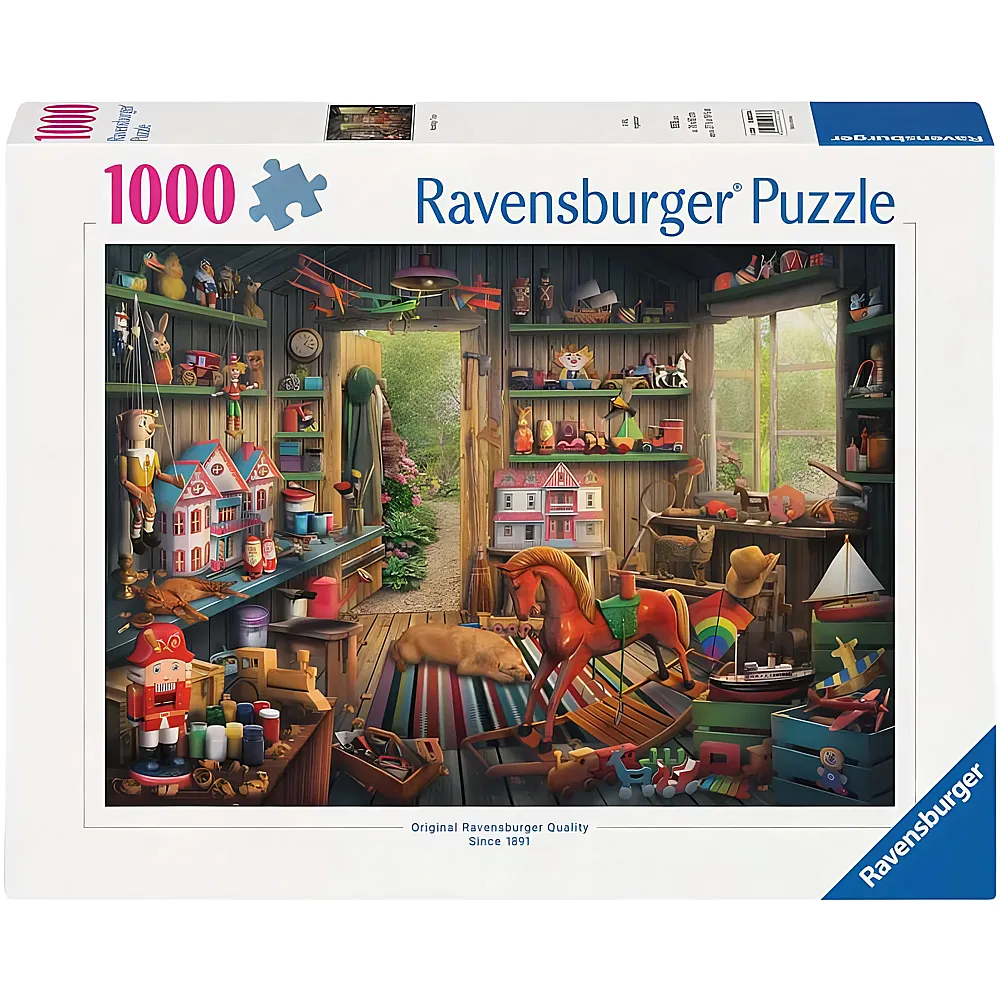 Ravensburger Puzzle Spielzeug von damals - 1000 Teile