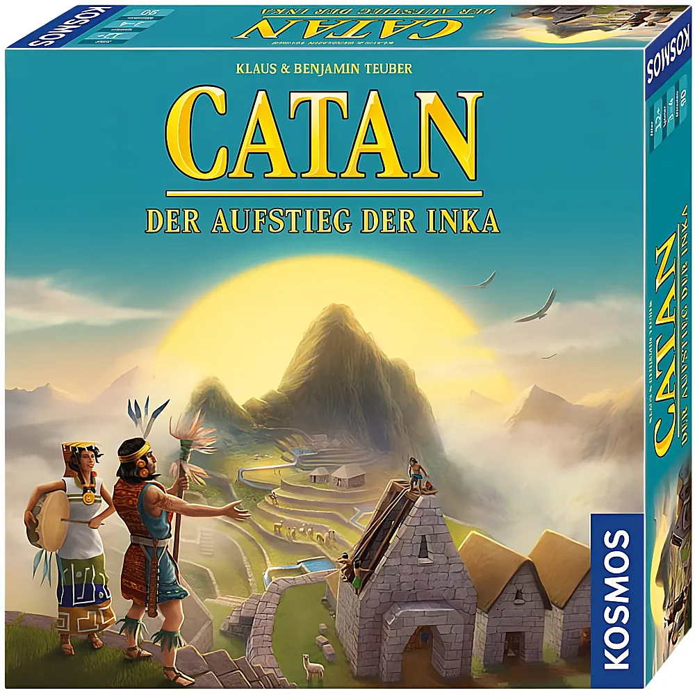 Kosmos Spiele Die Siedler von Catan Der Aufstieg der Inka