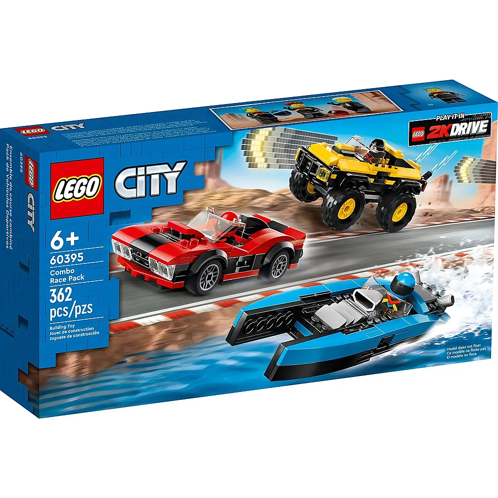 LEGO City Rennfahrzeuge Kombiset 60395