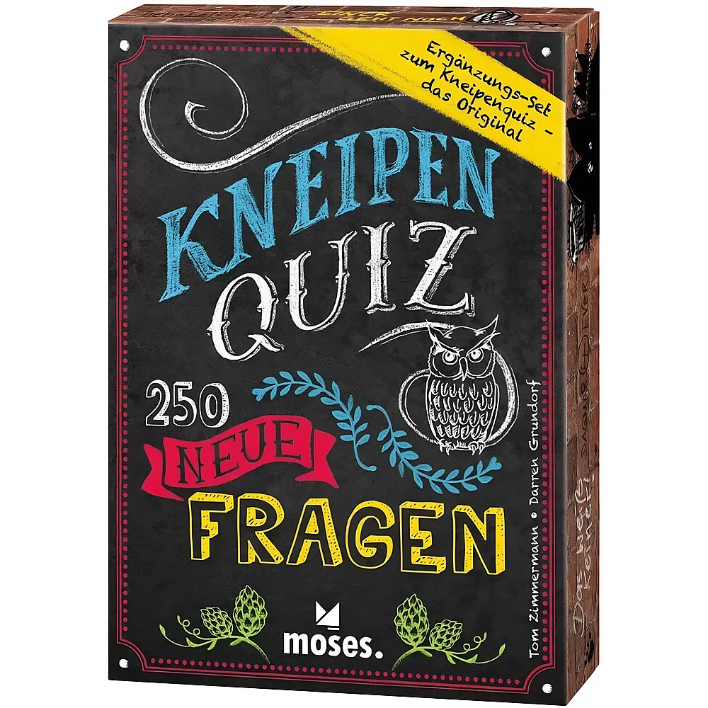 Moses Kneipenquiz - 250 neue Fragen