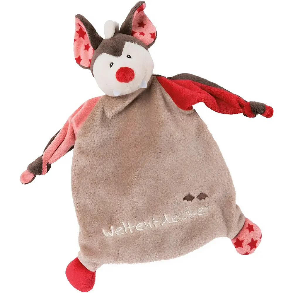 Nici Schmusetuch Fledermaus-Weltendecker - 28 cm