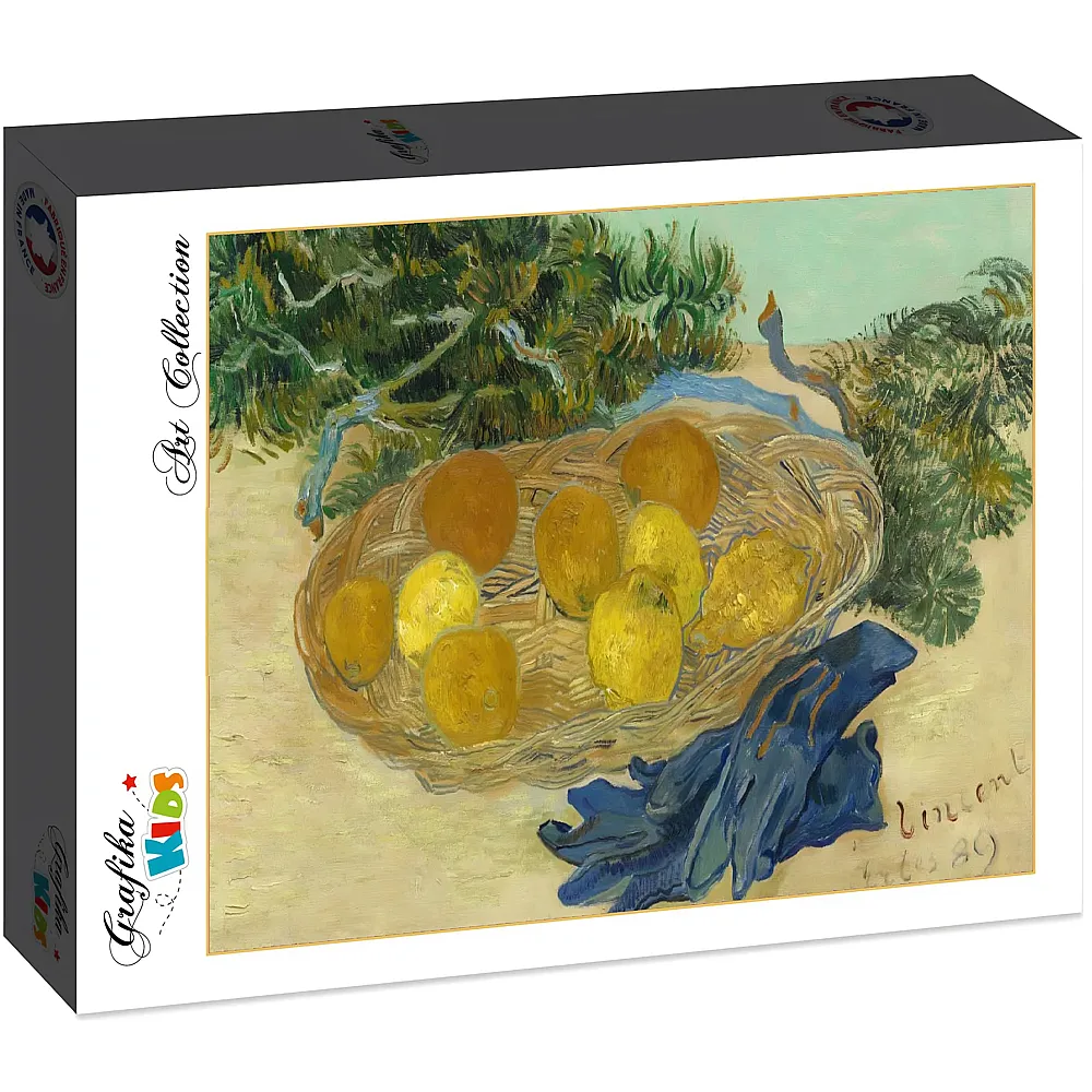 Grafika Puzzle Art Collection Vincent Van Gogh Grafika Kids Still Life of Oranges and Lemons with Blue Gloves, 1889 - 12 Teile